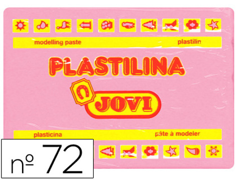 Plasticina Jovi 72 350 gr Rosa