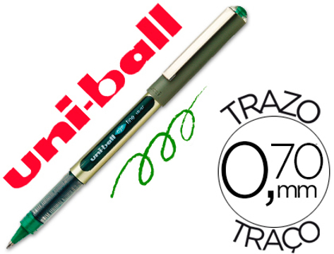 Caneta Uni-ball Roller ub-157 Verde 0,7 mm