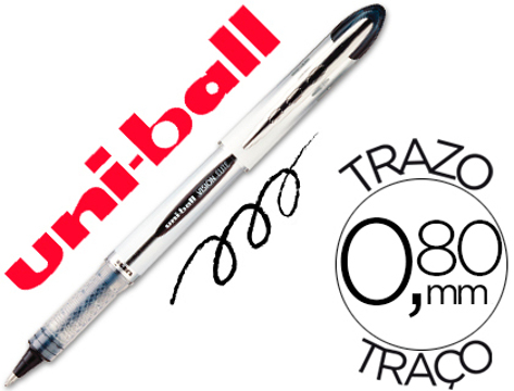 Caneta Uni-ball Roller ub-200 Vision Preto 0,8 mm