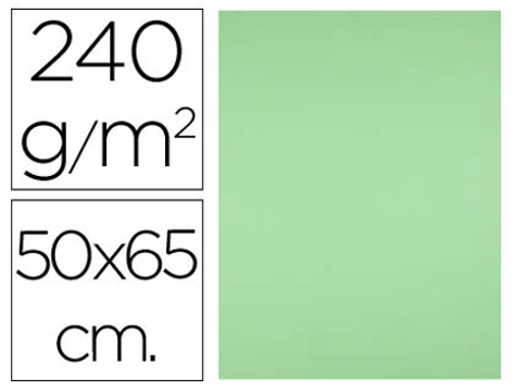 Cartolina 50x65 cm 240 gr Verde Pistacho