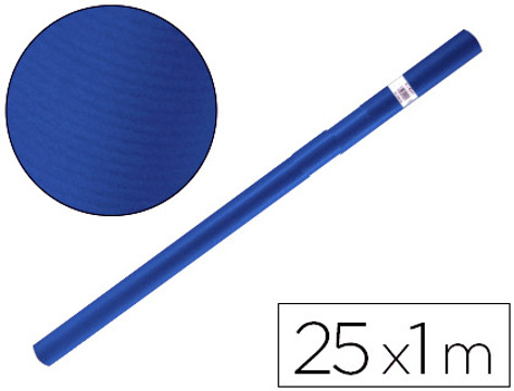 Papel Kraft Rolo Azul 25x1 mt 65 gr