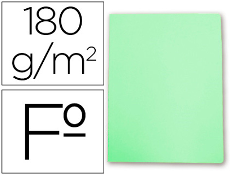 Classificador Gio de Cartolina Folio Verde Pastel 180 g/m2