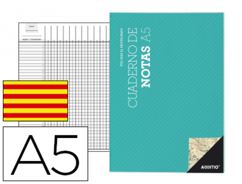 Bloc Notas A5 Plan de Curso Y Evaluacion Continua En Catalan
