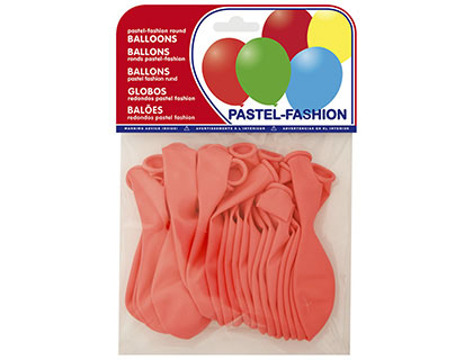 Balões Pastel Rosa Bolsa de 20 Unidades