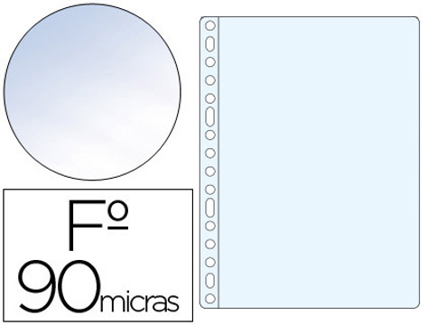 Bolsa Catálogo Saro Folio 90 Microns Pvc Cristal Caixa de 100 Unidades