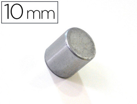 Iman Extra Forte para Fixacao Ideal para Quadro Magnético 10 mm Prateado Blister de 2 Unidades