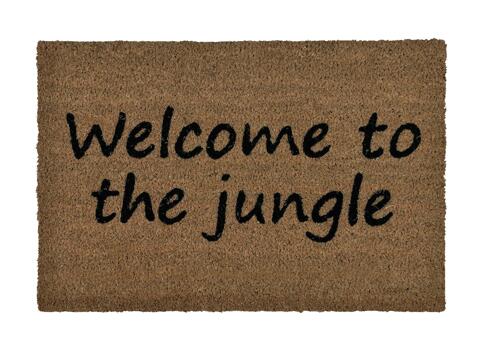 Tapete Entrada " Welcome To The Jungle"