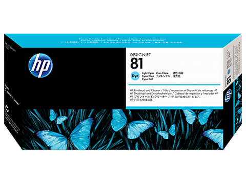 Cabeça de Impressão e Limpeza HP Azul Claro C4954A