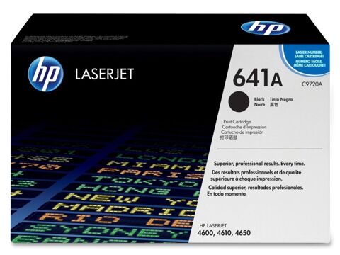 Toner Laser HP Laserjet Color 4600n/dn/dtn/hdn (641A) -preto