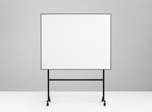 Quadro Magnetico Preto 150,7x196x50cm One Mobile Whiteboard