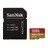 Cartão de Memória Micro SD com Adaptador SanDisk SDSQXA1-GN6AA C10 160 MB/s 32 GB