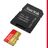 Memória USB Sandisk Extreme Azul Preto Vermelho 256 GB