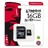 Cartão de Memória Micro SD com Adaptador Kingston SDCS2 100 MB/s exFAT 128 GB