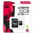 Cartão de Memória Micro SD com Adaptador Kingston SDCS2 100 MB/s exFAT 128 GB