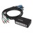 Kvm Switch Vga USB 1U-2PC+Cabo
