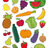 Etiquetas Autocolantes Fruta Vegetais Removíveis 12f