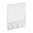 Espelho de Parede 5five Expositor de Porta Branco (50 X 37 X 6 cm)