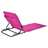 Hi Esteira Cadeira de Praia Dobrável em Pvc Cor-de-rosa