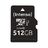 Cartão de Memória Micro SD com Adaptador INTENSO 3423493 512 GB 45 MB/s