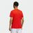 T-shirt de Futebol Adidas Club 3STR Tee Vermelho XL