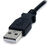 Cabo USB Startech USB2TYPEM2M Preto