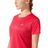 Camisola de Manga Curta Mulher Asics Core Vermelho Carmesim S