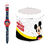 Relógio para Bebês Cartoon Mickey Mouse - Tin Box