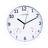 Relógio de Parede Esperanza EHC016W Branco Vidro Plástico 25 cm