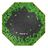 Tapete Gaming Huzaro Hz-floormat 4.0 Pixel Verde