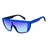 Óculos escuros masculinoas Italia Independent (ø 122 mm) Azul