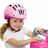 Capacete de Ciclismo Infantil Moltó Cor de Rosa 48-53 cm