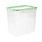 Lancheira Hermética Quid Greenery Transparente Plástico (4,7 L) (pack 4x)