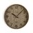 Relógio de Parede Versa Marrom Claro Plástico (4,8 X 31 X 31 cm)