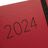 Agenda Finocam Flexi 2024 Vermelho 11,8 X 16,8 cm