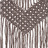 Decoração Suspensa Dekodonia Algodão Bambu (30 X 1 X 73 cm)