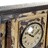 Relógio de Parede Dkd Home Decor London Teca (81 X 15 X 37 cm)