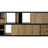 Aparador Dekodonia Alvin Ferro Tramazeira (160 x 40 x 75 cm)