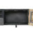 Móvel de Tv Dkd Home Decor Preto Metal Acácia (165 X 40 X 50 cm)