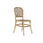Cadeira de Sala de Jantar Dkd Home Decor Rotim Bétula (44 X 49 X 87 cm)