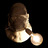 Luminária de Parede Dkd Home Decor Branco Preto Resina Gorila (2 Pcs) (23 X 19 X 32 cm)
