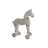 Figura Decorativa Dkd Home Decor Cavalo Ferro Acabamento Envelhecido (42 X 22 X 49 cm)
