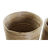Conjunto de Vasos Dkd Home Decor Natural Castanho Rotim Bali (31 X 31 X 30,5 cm) (3 Pcs)