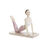 Figura Decorativa Dkd Home Decor Cor de Rosa Resina Yoga (16 X 6 X 13 cm)