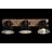 Luminária de Parede Dkd Home Decor Metal Madeira de Mangueira 50 W (64 X 18 X 27 cm)