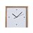 Relógio de Parede Dkd Home Decor Madeira Branco Casas (20 X 4 X 30 cm)