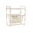 Porta-revistas Dkd Home Decor Espelho Dourado Metal (76 X 35 X 83 cm)