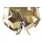 Lâmpada de Mesa Dkd Home Decor Dourado 220 V 50 W Moderno Geométrico (29 X 29 X 45 cm)