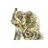 Figura Decorativa Dkd Home Decor Elefante Dourado Resina (17 X 11 X 15 cm)