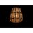Lâmpada de Mesa Dkd Home Decor Flor Preto Metal Castanho Rotim 220 V 50 W Tropical (37 X 37 X 47 cm)