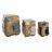 Conjunto de Cestas Dkd Home Decor Natural Bambu (3 Peças) (32 X 32 X 40 cm)